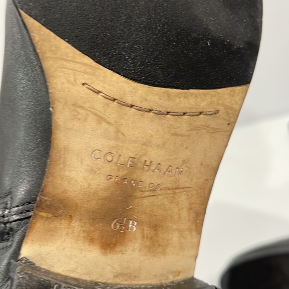 Cole Haan Women's Primrose Riding Equestrian Boots size 6.5 black leather - Picture 15 of 16
